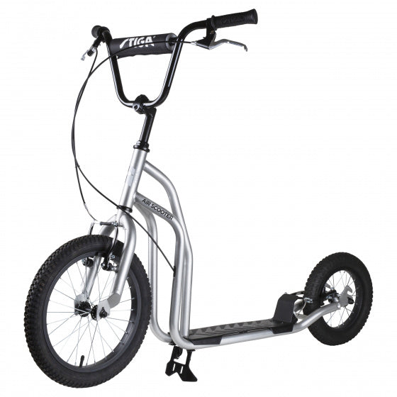Stiga Sport Air Scooter 16 Zoll Autoped Stief Silber