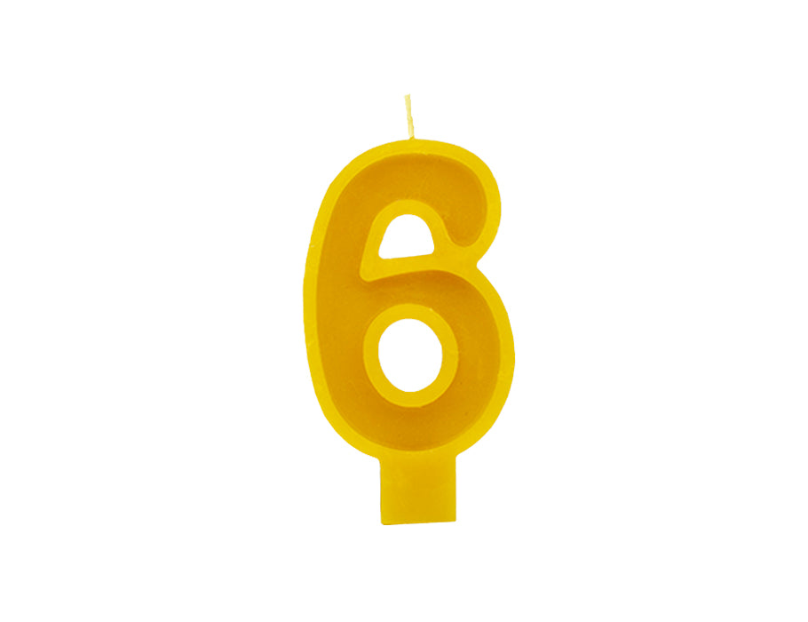 Kalina Geburtstag Kerze Nummer 6