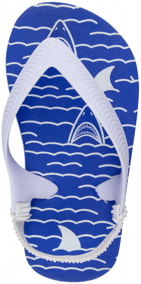 Waiea teens Hausschuhe Acapulco Junior PVC Blau Weiß Größe 25