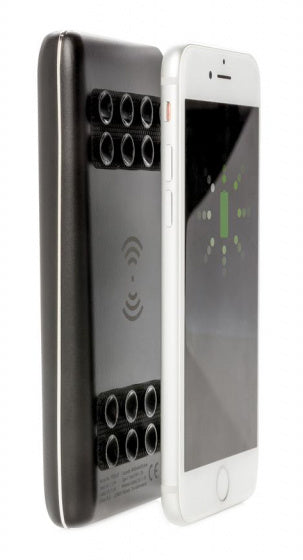 XD -Kollektion Powerbank leuchten 8000 mAh 14 x 7 cm schwarz