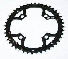 Shimano -Kette Top 44T | Deore | 3x9 | 104 mm | Schwarz