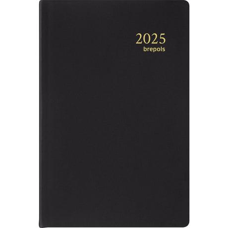Brepols Agenda Delta Seta 2026 schwarz