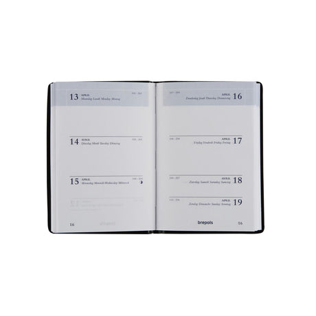 Brepols Taschenkalender Armada 2026 10x7cm
