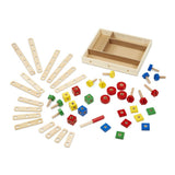 Melissa Doug Holzbaukasten 48 Teile
