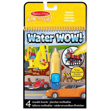 Melissa Doug Water Wow! Fahrzeuge