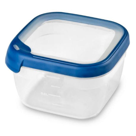 Curver Grand Chef Frischhaltebehälter quadratisch 1,2l transparent dunkelblau
