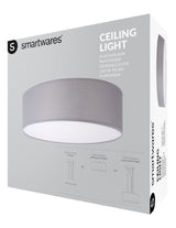 Ranex ra-1000465 Mia LED-Deckenleuchte 30 cm grau