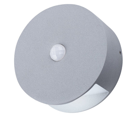 Ranex ra-1004236 LED-Außenwandleuchte mit Sensor 0,5 W 60 lm grau