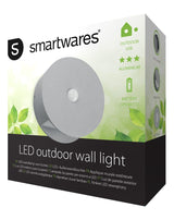 Ranex ra-1004236 LED-Außenwandleuchte mit Sensor 0,5 W 60 lm grau