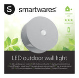 Ranex ra-1004236 LED-Außenwandleuchte mit Sensor 0,5 W 60 lm grau
