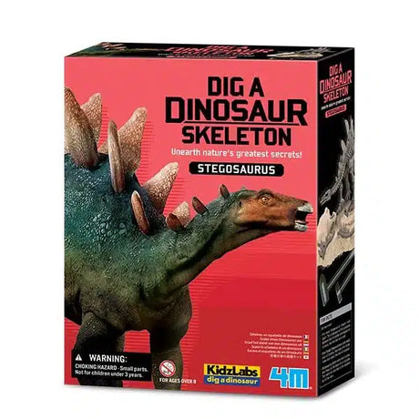 4 m lange Kidzlabs graben Stegosaurus aus