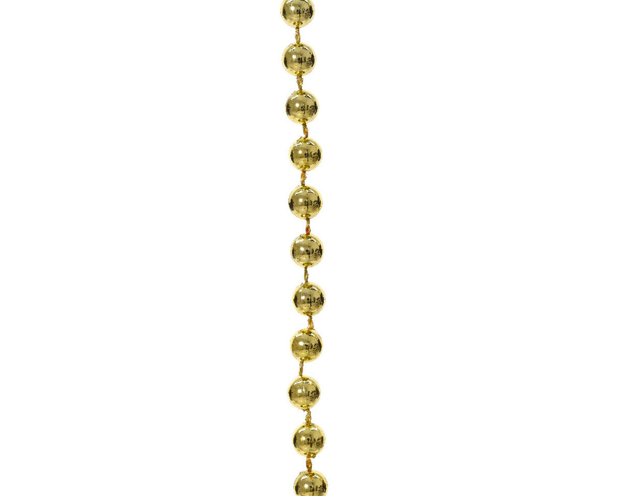 Decoris Perlengirlande Glanzgold 10 Meter
