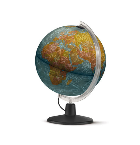 Atmosphäre nr-0331h2nd-nl h24 geografischer Globus
