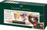 Faber Castell FC-160307 WK25 Aquarellmarker FC Albrechtdürer 5 Stück Porträt