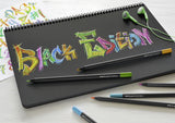 Faber Castell FC-116412 Buntstifte Black Edition im Etui 12 Stück