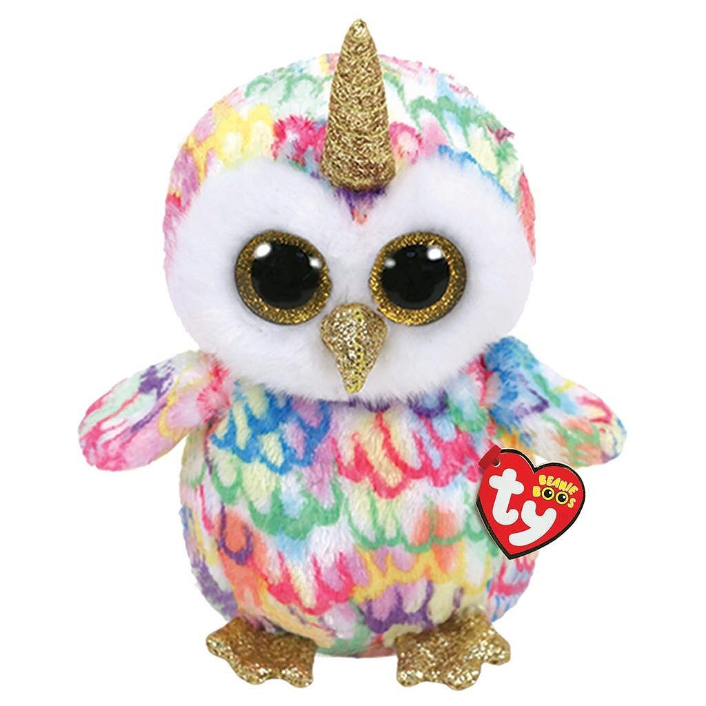 Ty Beanie Boo #039;s Kuscheltier Eule verzaubert 24 cm