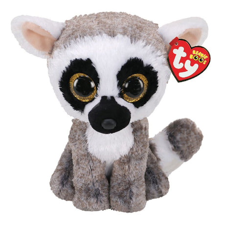 Ty Beanie Boos Katta-Kuscheltier Linus 24 cm