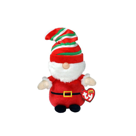 Ty Beanie Boo's Weihnachtszwerg Gnewman Santa, 15 cm