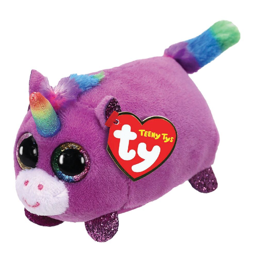 Ty Beanie Ty Teeny Ty's Rosette Einhorn, 10 cm