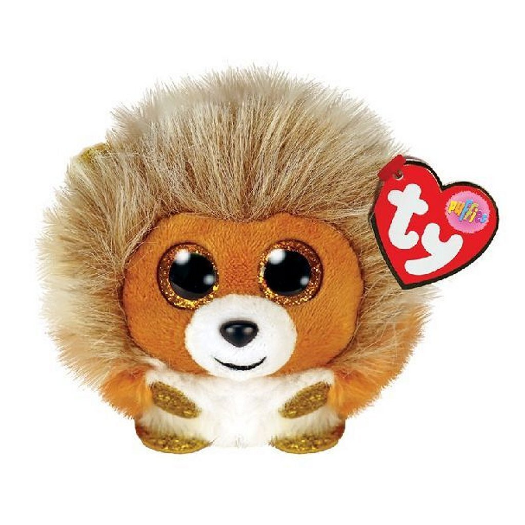 Ty Beanie Ty Teeny Puffies Caesar Tan Lion, 10 cm