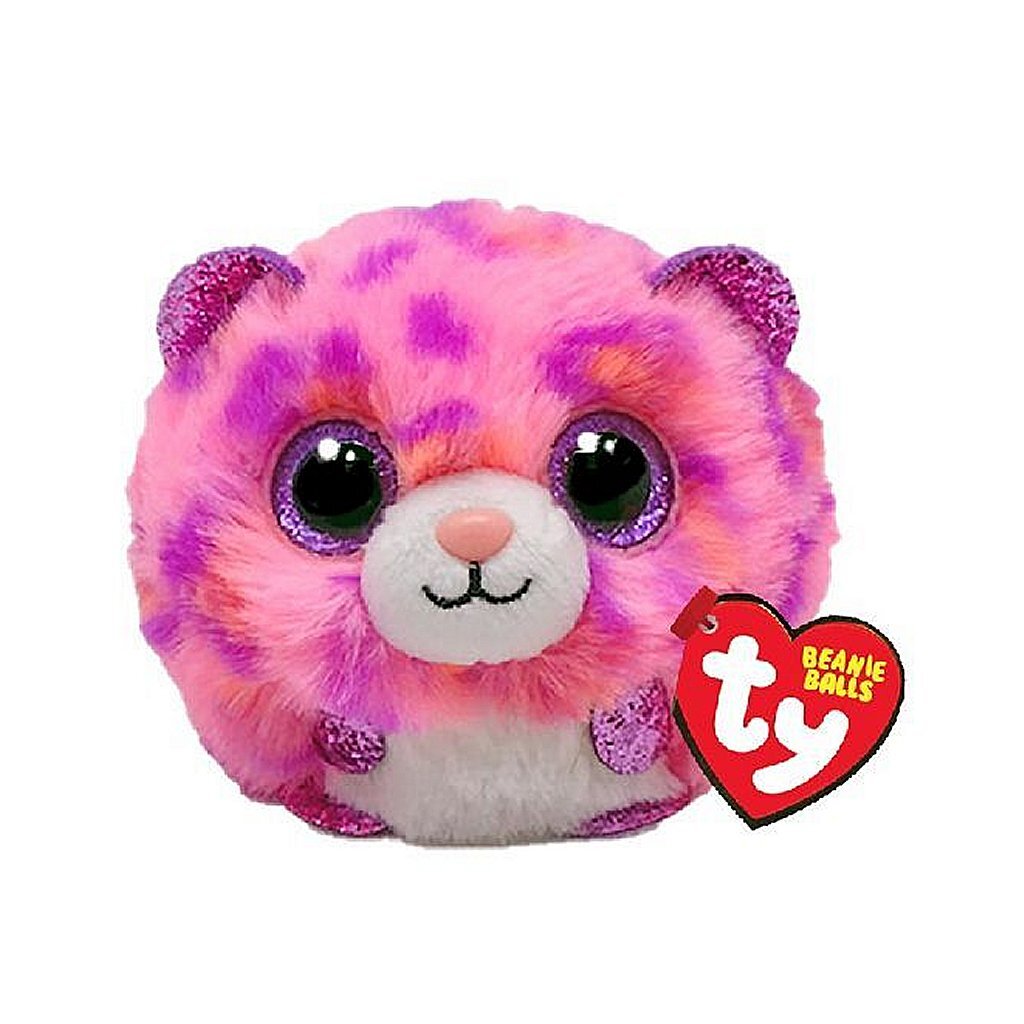 Ty Beanie Balls Kuscheltier Leopard Topas 10 cm