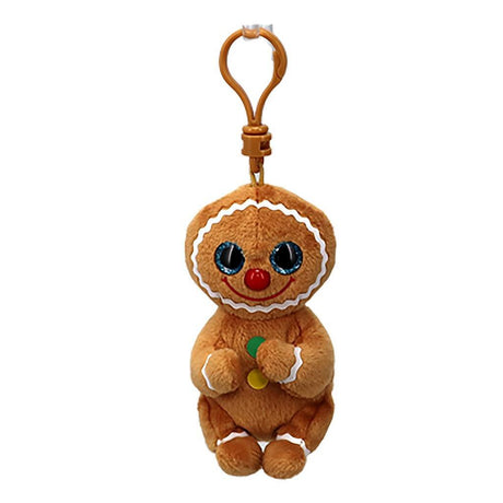 Ty Beanie Boos Clip Weihnachtskuscheltier Keks 15 cm
