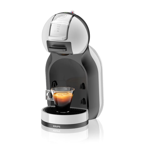 Krups kp123b nescafé eacute; Dolce Gusto Mini Me Kapselkaffeemaschine aus schwarzem Edelstahl