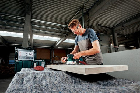 Metabo SXE 450 Turbotec Exzenterschleifer – 350 W – 150 mm – variabel