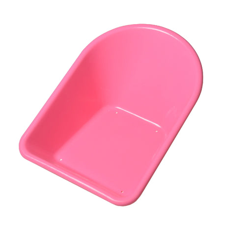 Produkte separater Behälter rosa für Kinderschubkarre