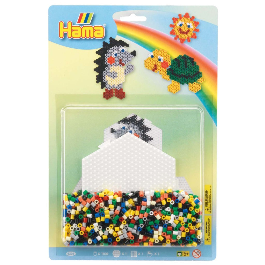 Hama Bügelperlen Tiere Set 1100 Stück