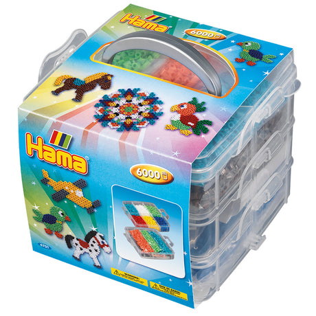 Hama Bügelperlen-Aufbewahrungsbox klein 6000 Stück