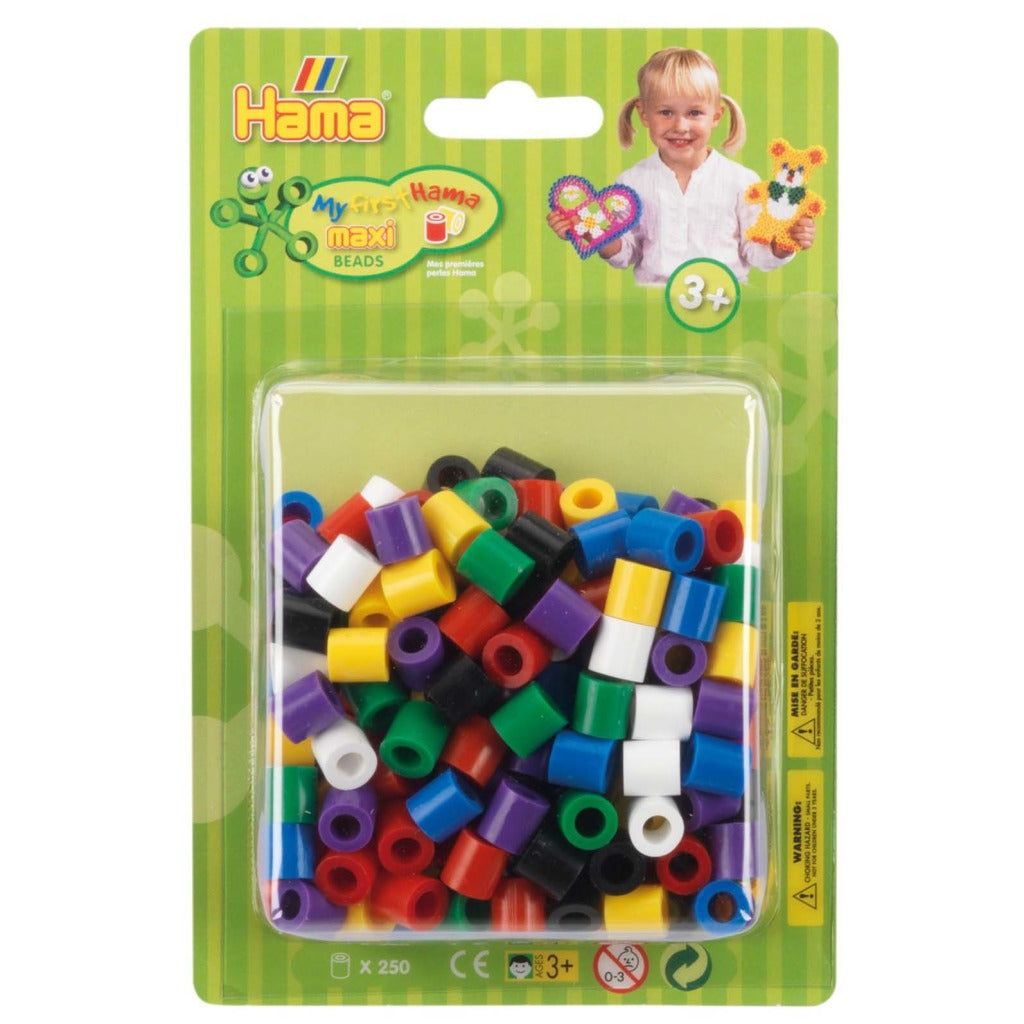 Hama Bügelperlen Maxi 250 Stück mehrfarbig