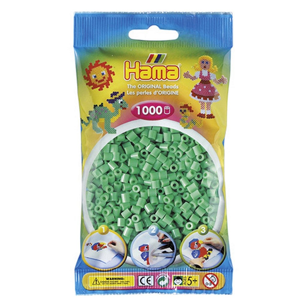 Hama Iron Perlen Minzgrün 1000 Stücke