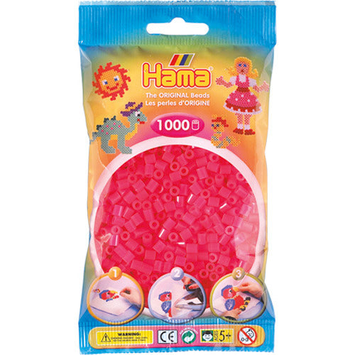 Hama String Perlen - Fuchsia (032), 1000st.