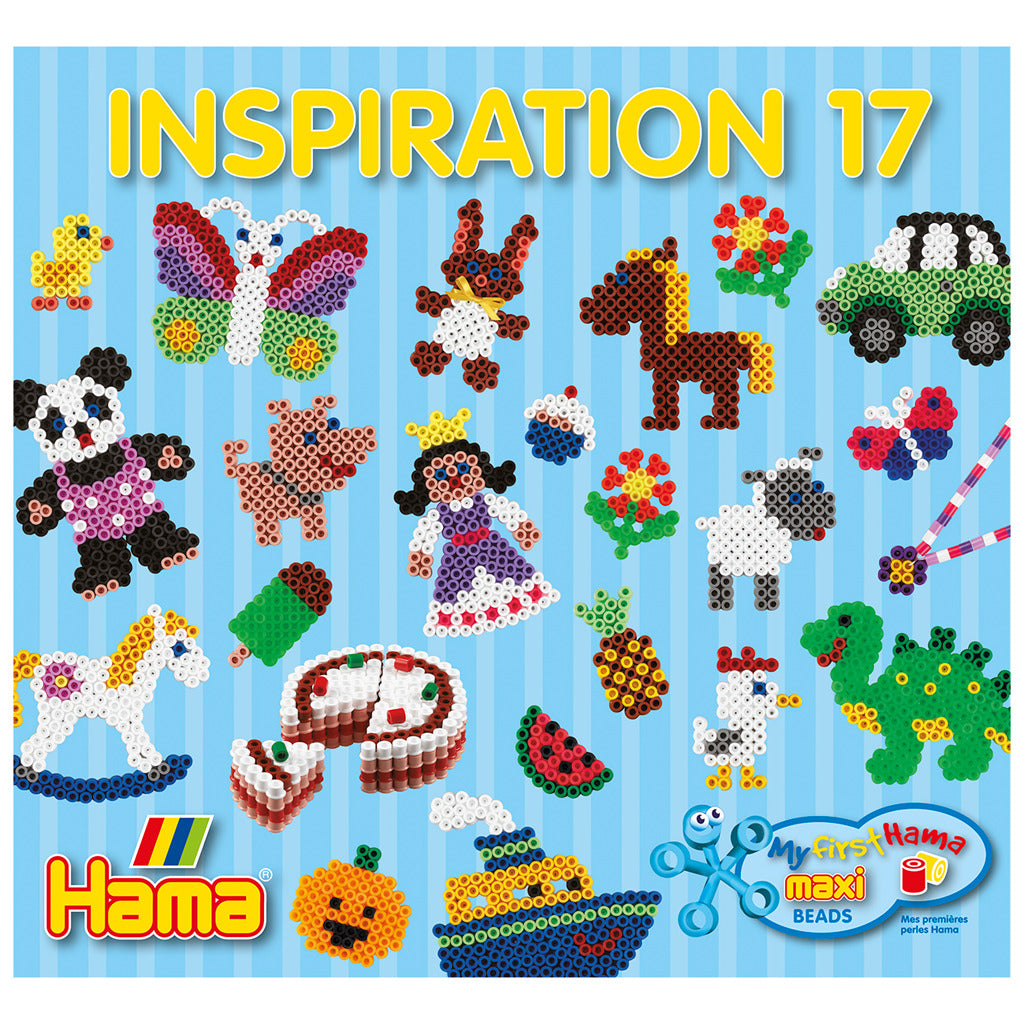 Hama Maxi String Perlen Inspiration Broschüre Nummer 17