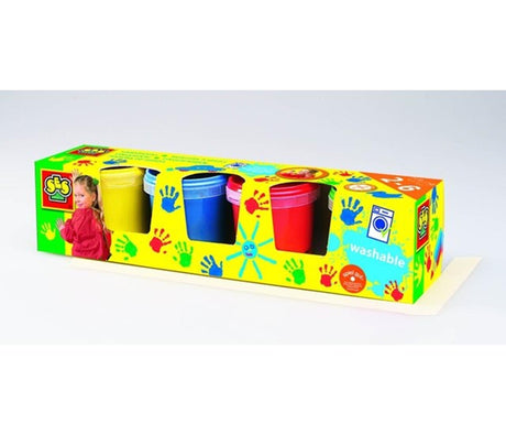 Ses Fingerfarbe 4 Farben a 150ml