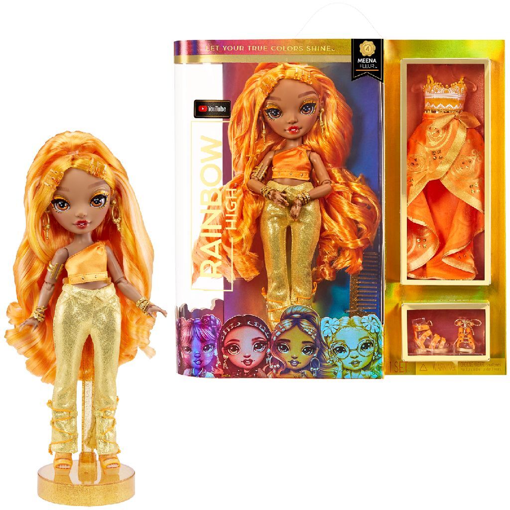Rainbow High Rainbow High Fashion Puppe Meena + Zubehör