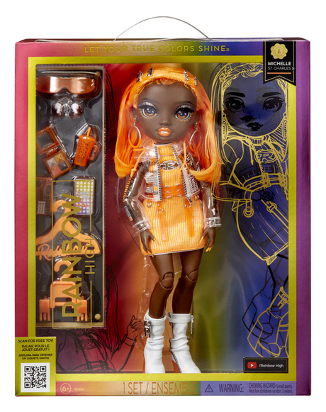 MGA Entertainment Rainbow High Fashion Pop - Michelle St Charles