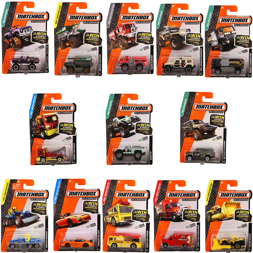 Mattel Matchbox-Druckgussauto, sortiert