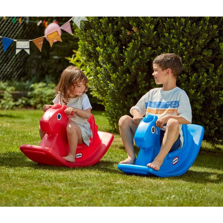 Little Tikes Schaukelpferd 42,6x29x85,5 cm blau