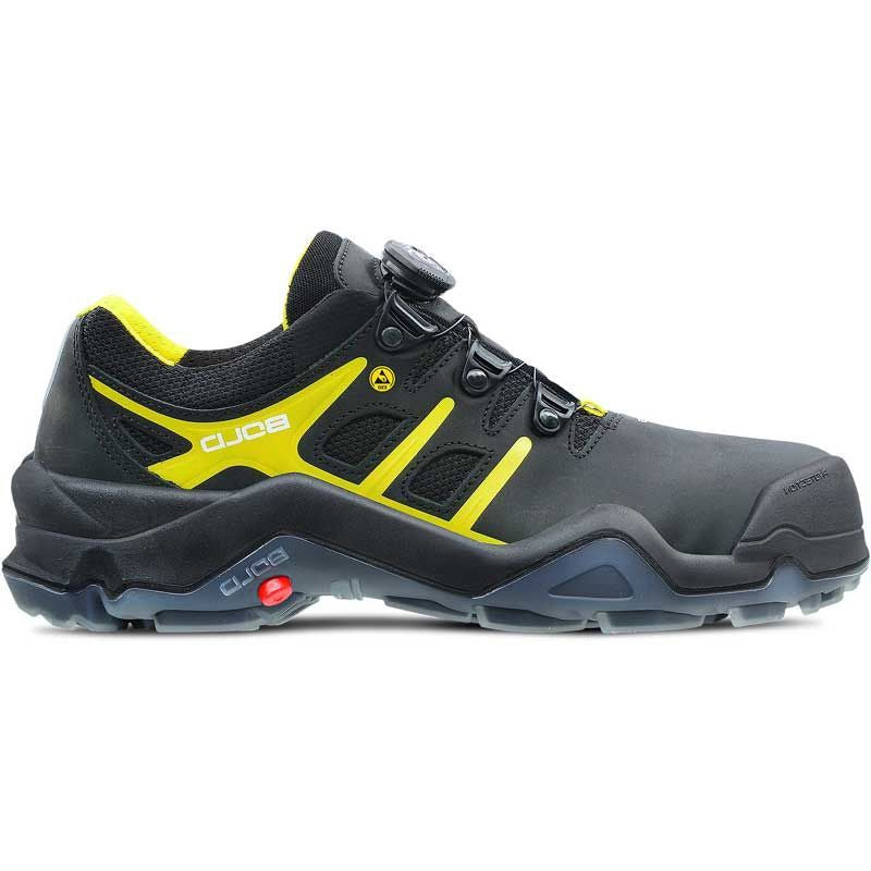 Hks Arbeitsschuh Targa 8 BTP Boa Low S3 ESD | schwarz gelb | Größe 39 - 00.162.097.39