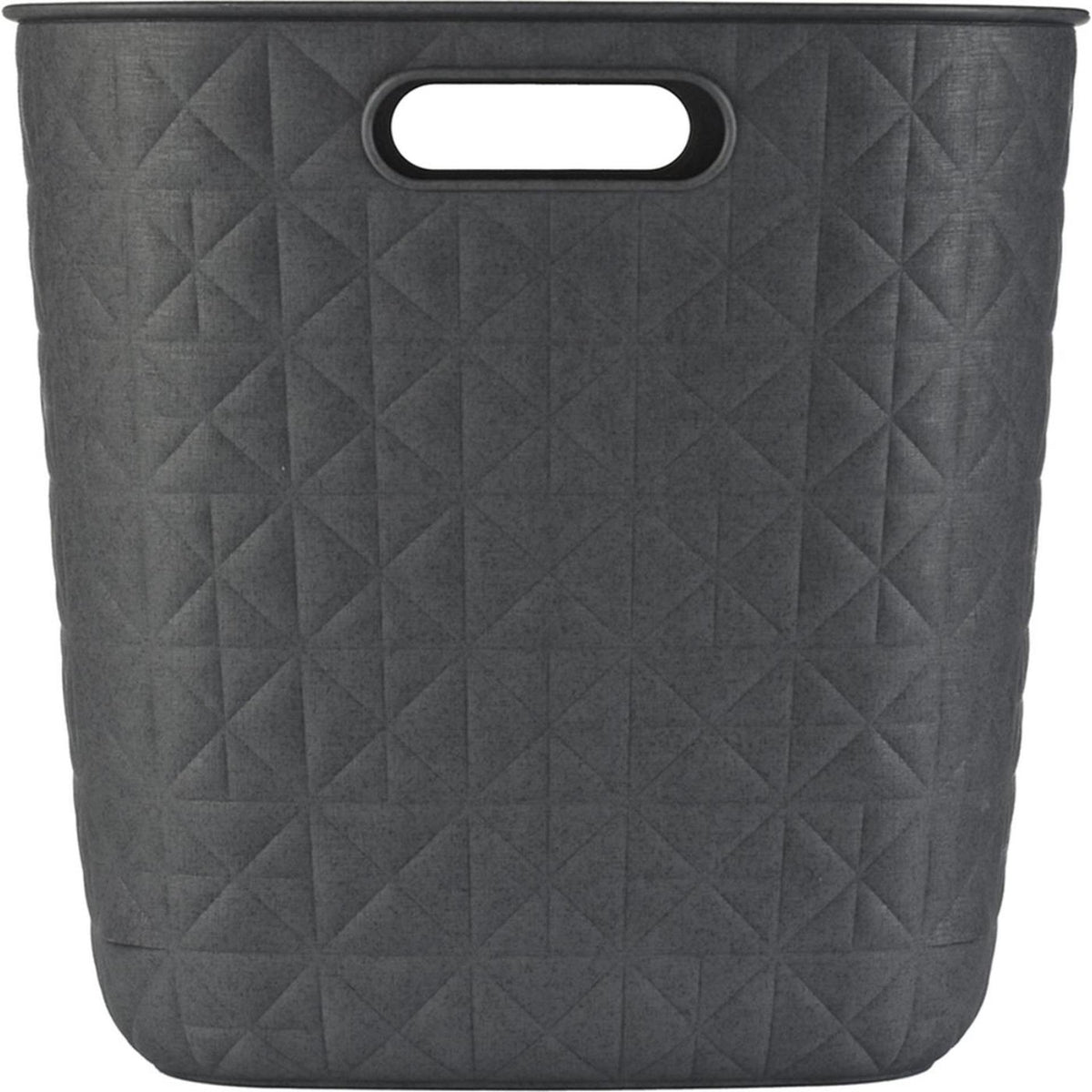 Curver Softex Aufbewahrungskorb Würfel – 15 l Anthrazit 28 x 28 x 27 cm