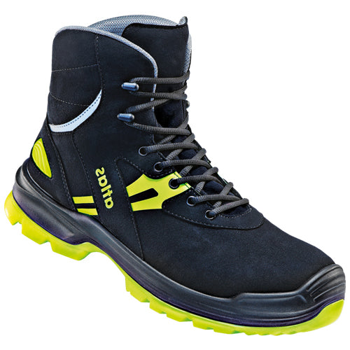 Atlas Arbeitsschuh Flash 8265 High XP S3 | schwarz gelb | Größe 49 - 00.012.195.49