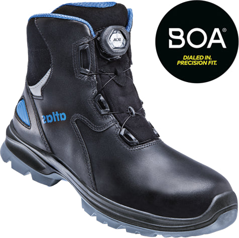 Atlas Arbeitsschuh SL 9845 XP 2.0 boa high S3 W12 | schwarz blau | Größe 49 - 00.012.242.49