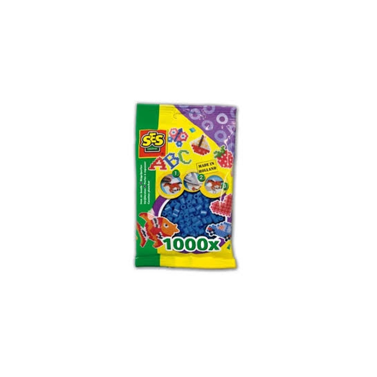 Ses Bügelperlen d.blau 1000St.