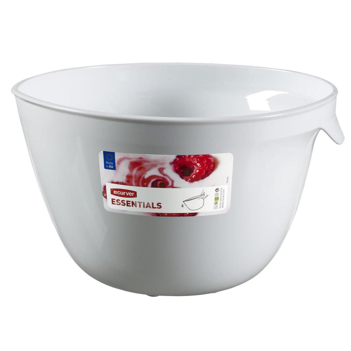 Curver Essentials Rührschüssel 3,5 l weiß