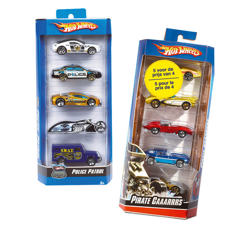 Hot-Wheels-Druckguss-Autoset im 5er-Pack