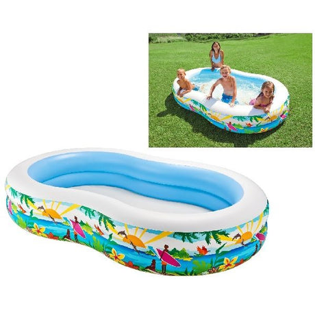 Intex 56490np Paradise Lagoon-Schwimmbecken 262x160cm