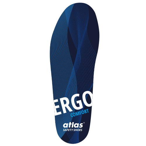 Atlas Ergo Komfort-Einlegesohle | blau | Größe 44 - 4043692447827