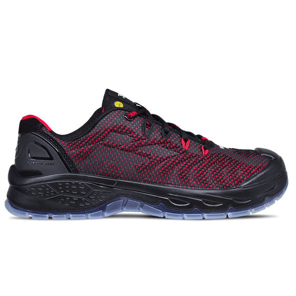 Hks Arbeitsschuh RS 285 S1P | schwarz rot | Größe 41 - 4040005194416